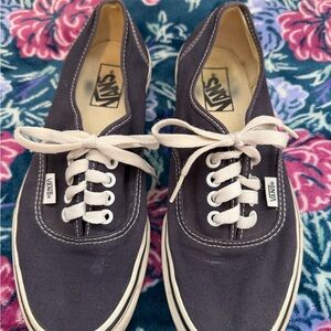 Vans Women's Navy Canvas Sneakers